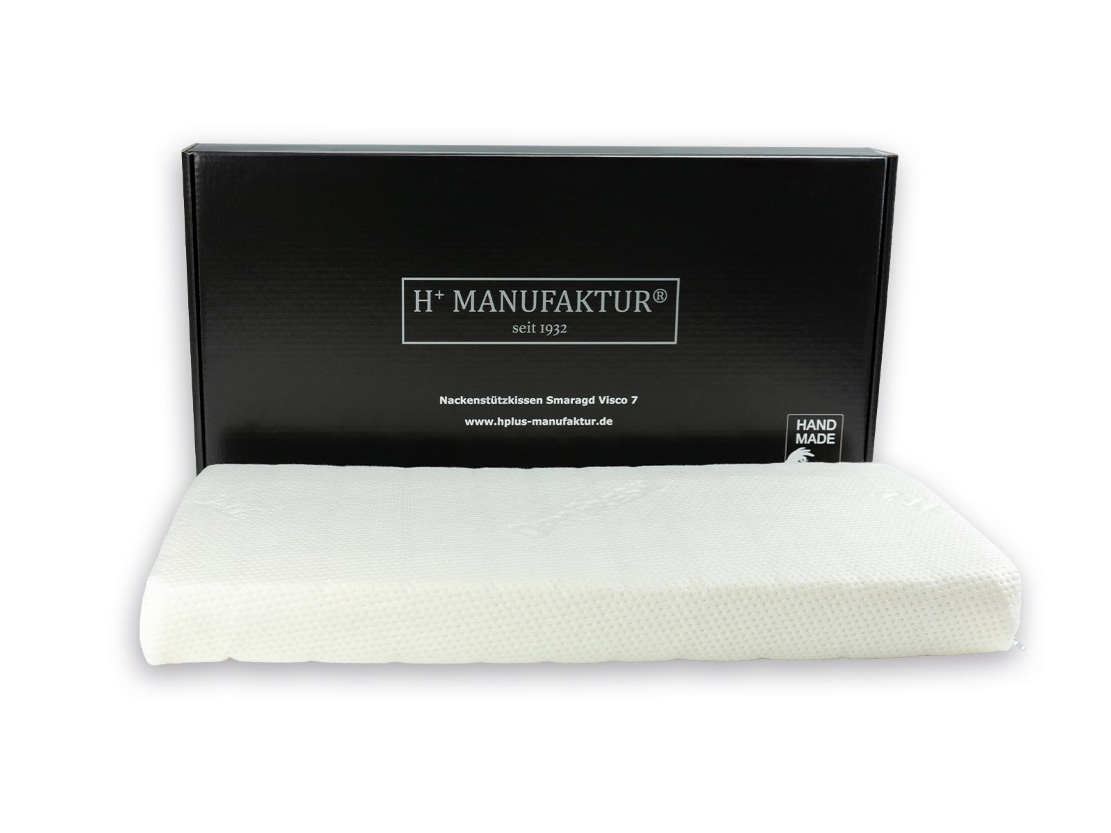 H+ Manufaktur Smaragd Nackenkissen