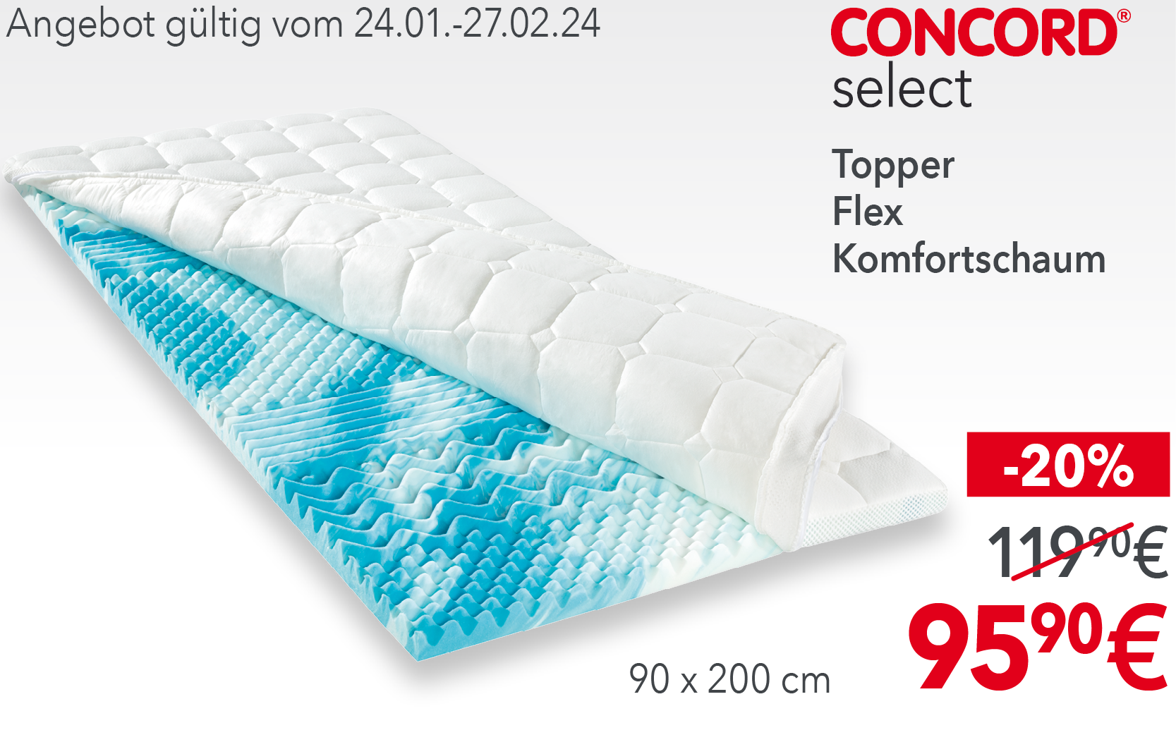 Matratzen Topper 90x200 Matratzen Für Concord – cm Einzelbetten –