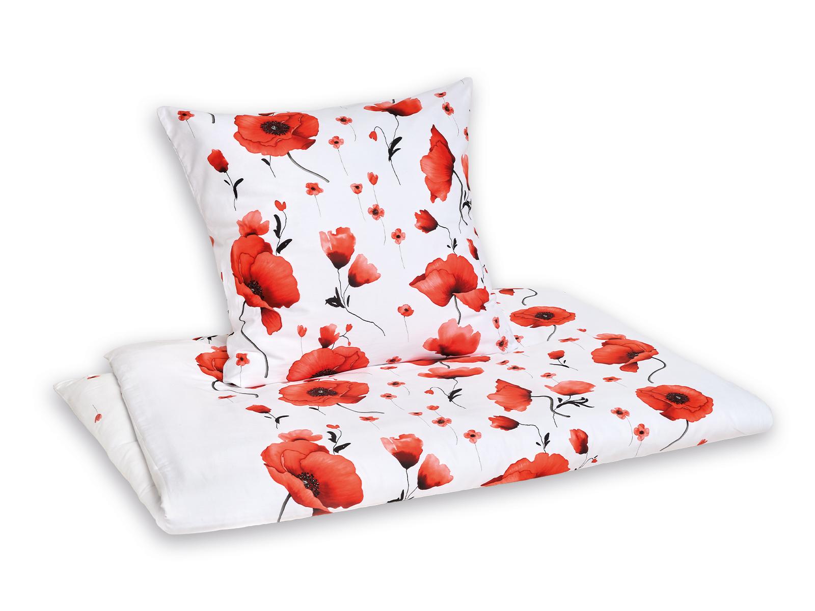 Kaeppel Scarlett Poppies Satin Bettwäsche 135x200cm