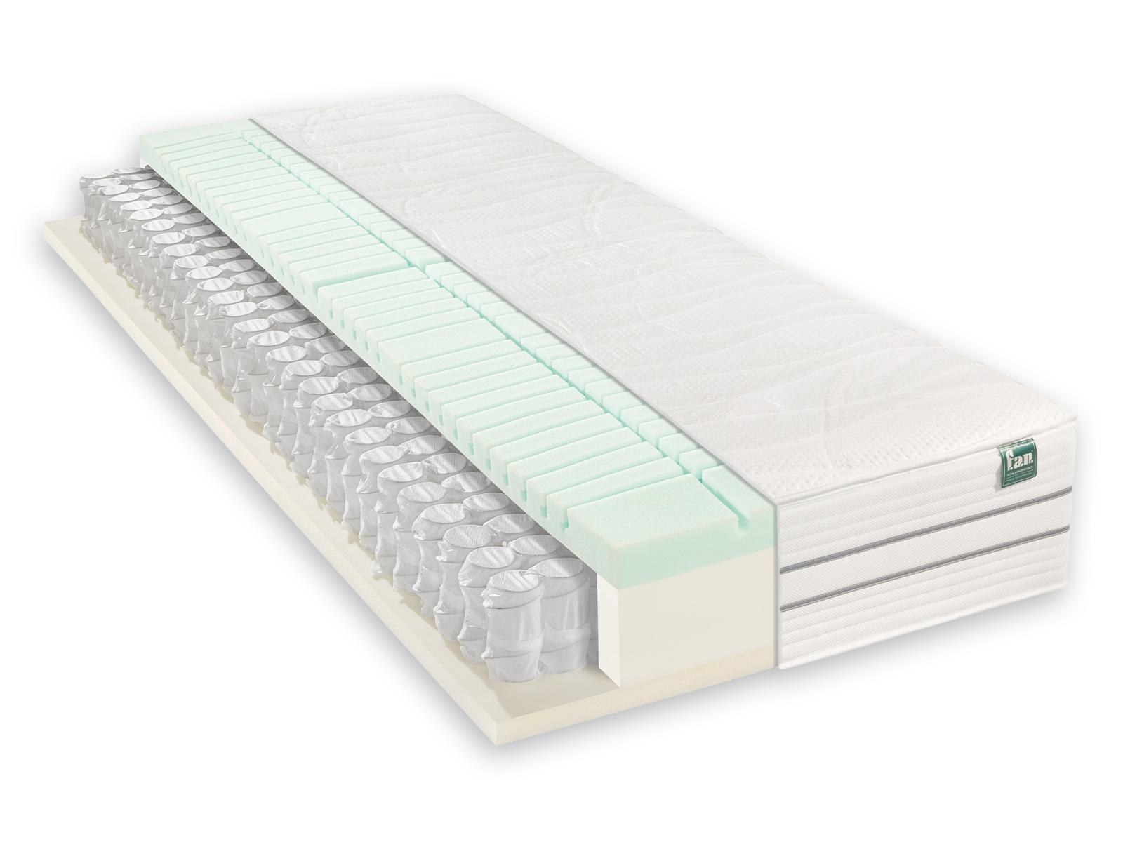 f.a.n. Schlafkomfort Medicare Top Tonnentaschenfederkernmatratze 180x200cm 27 cm H4 hoch