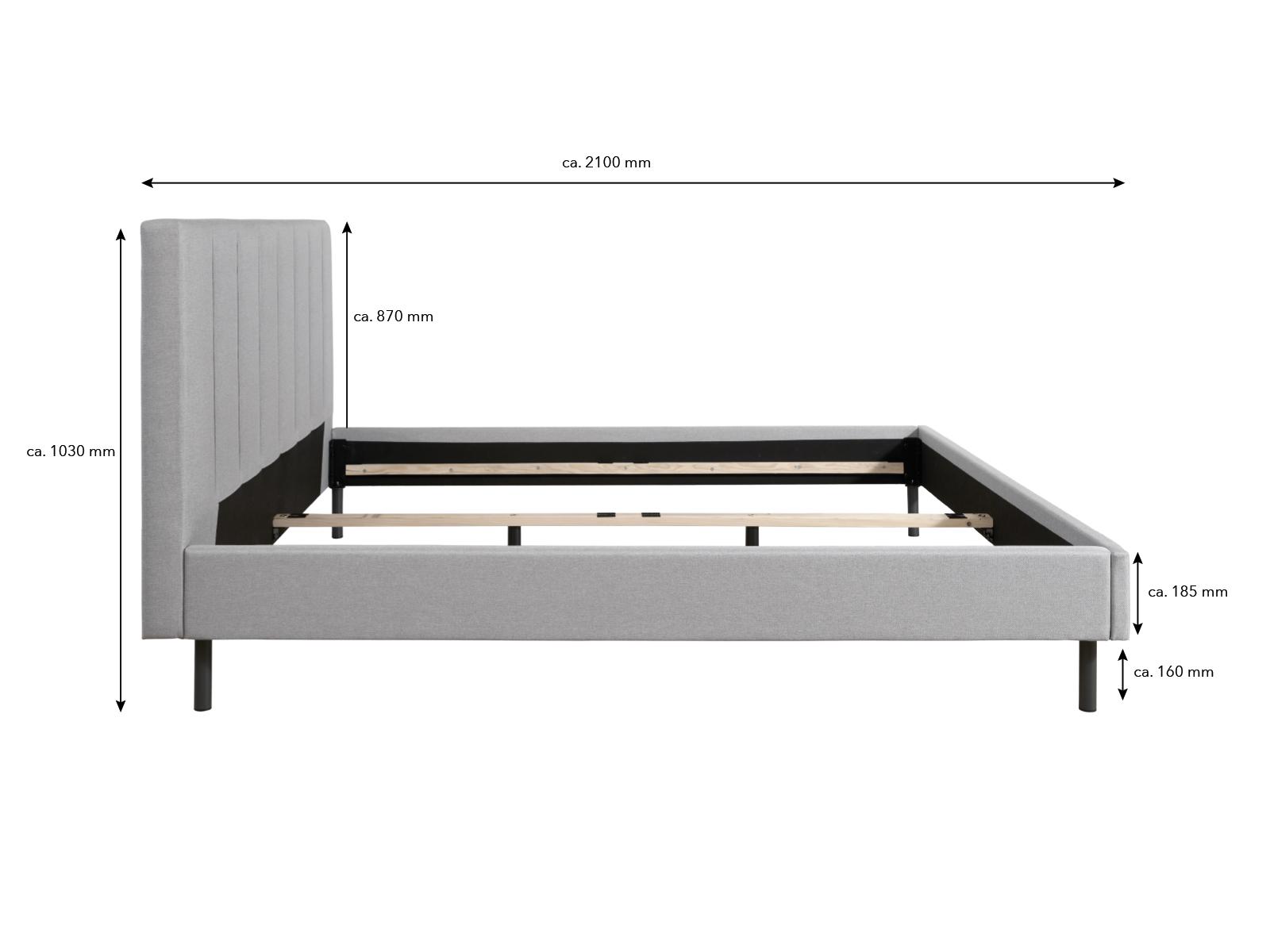 Nisco Elm Polsterbett