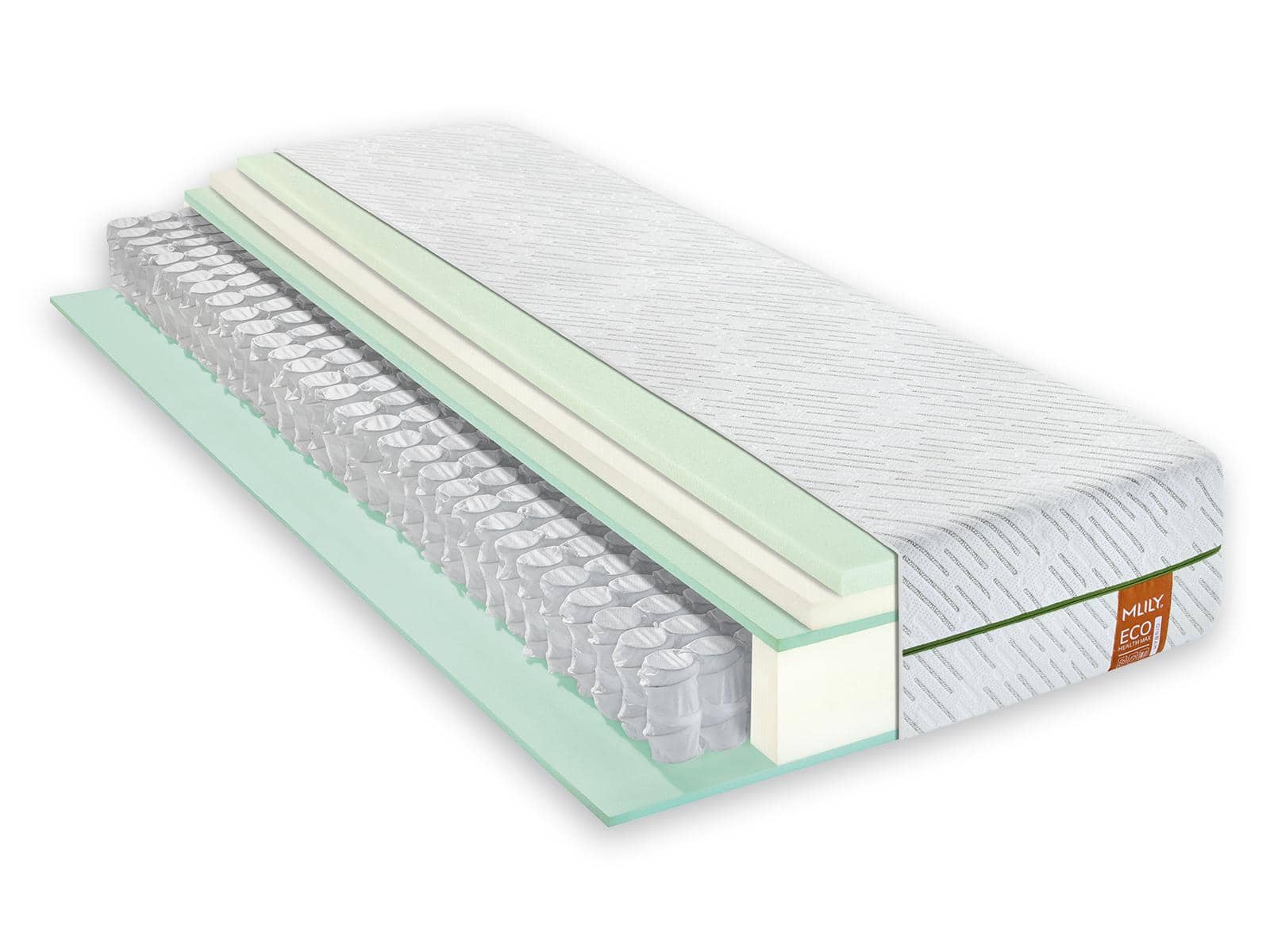 MLILY Eco Health Taschenfederkernmatratze 090x200cm 24 cm hoch