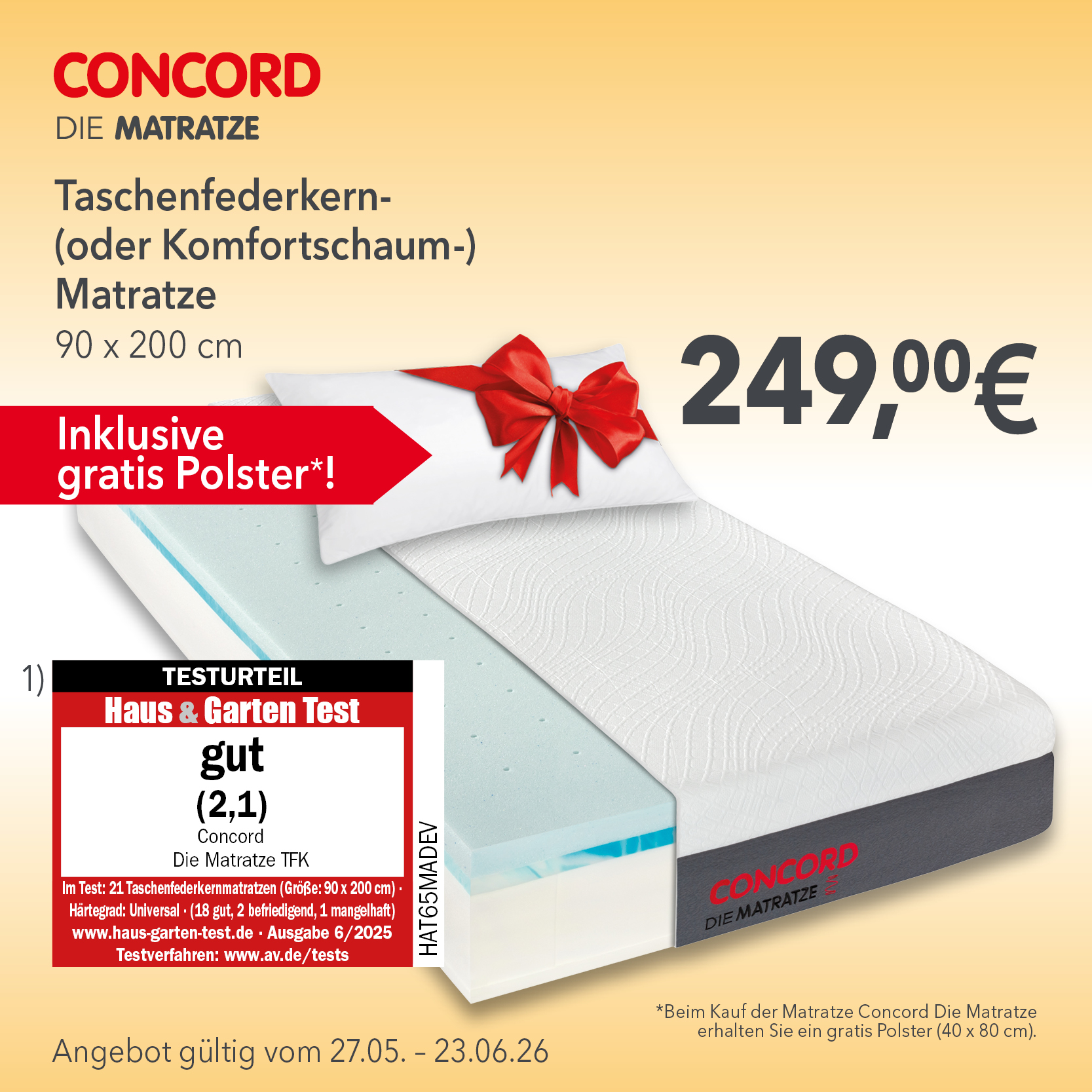 Matratzen Discount  Gnstig Matratzen online kaufen