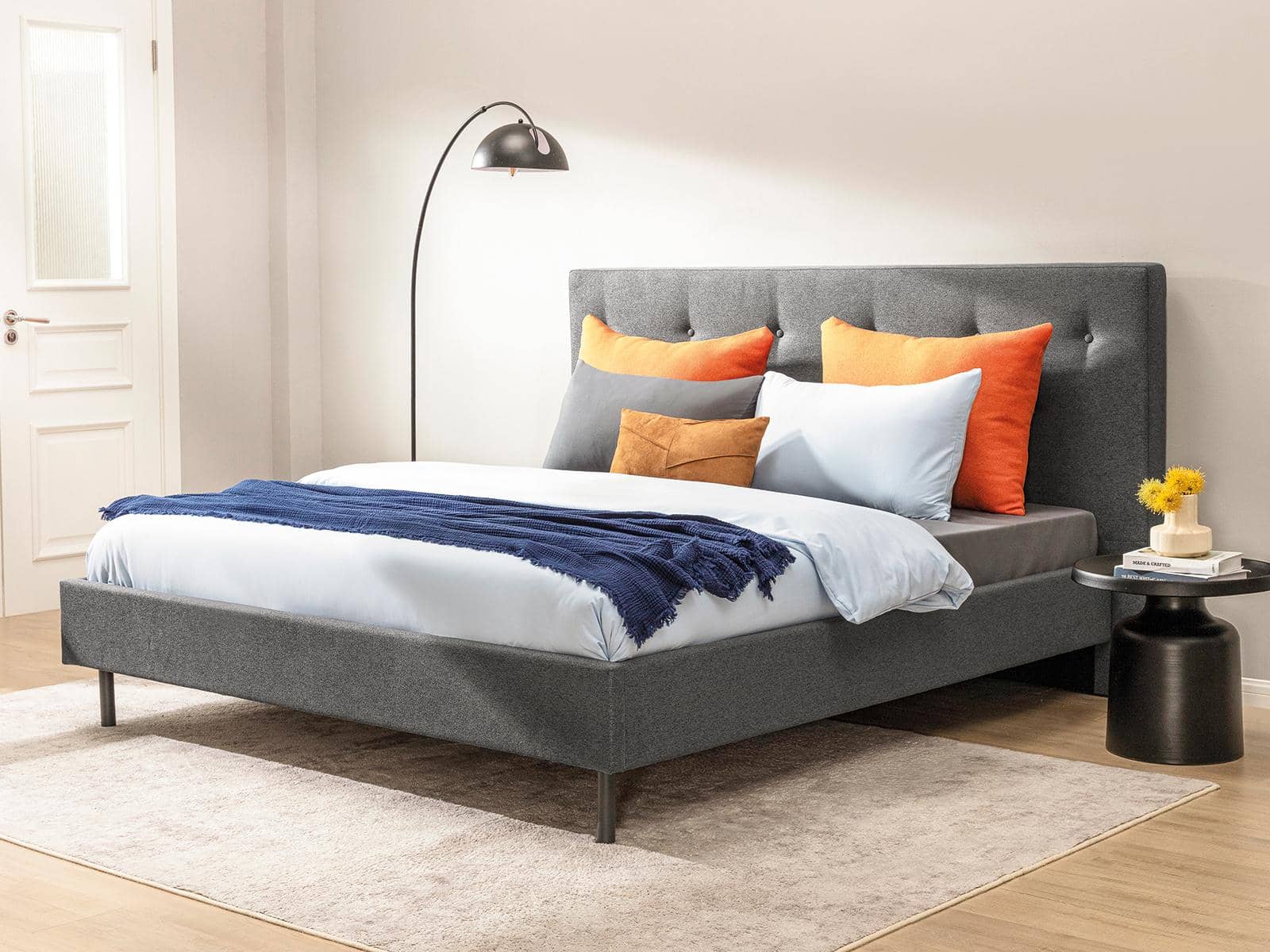 Nisco Ripple Polsterbett 140x200cm
