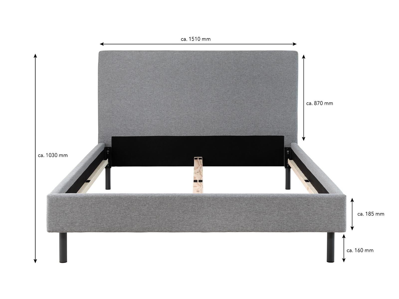 Nisco Slate Polsterbett - Bild 8 - Vergrößern